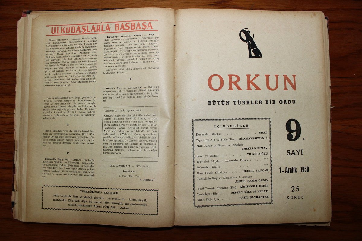 TÜRK MİLLİYETÇİLİĞİ TÂRİHİNDE “YENİ UFUK” DERGİSİNİN YERİ